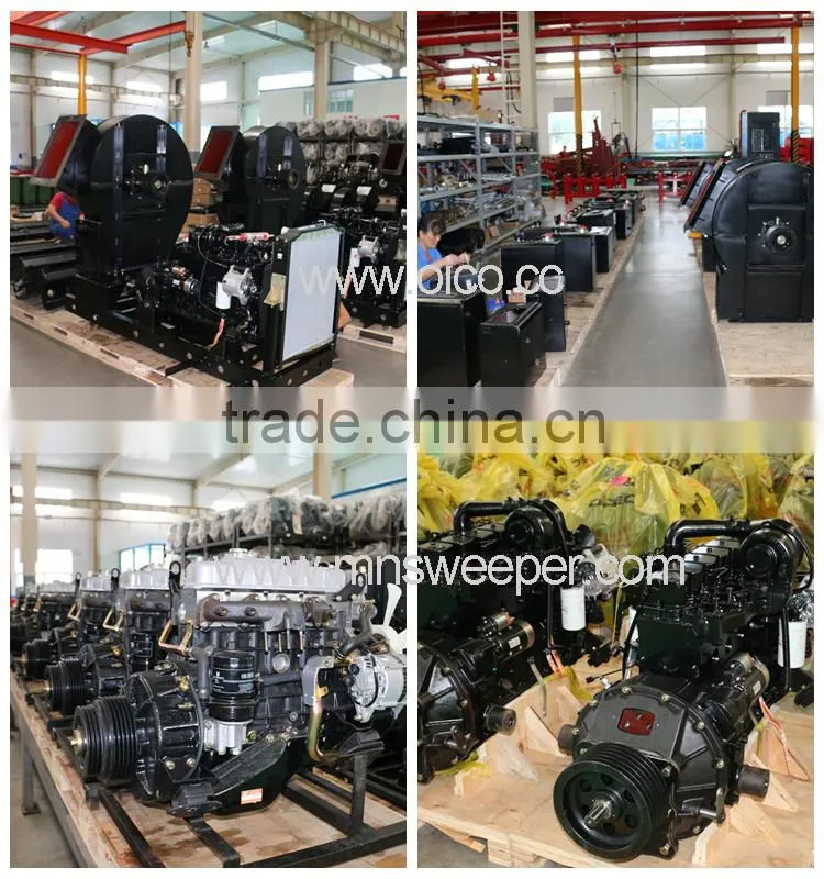 Dongfeng chassis high pressure road cleaning car cleaning width 2.5-3.5m ISUZU engine used Euro3 exhaust standard