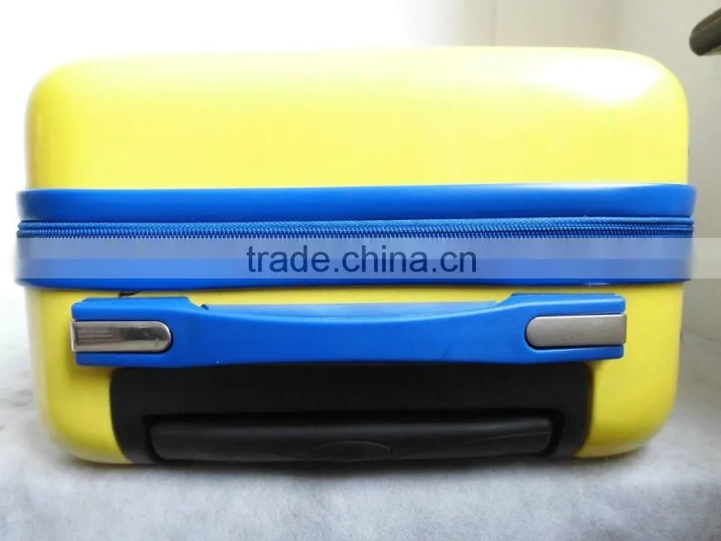 Cute 20" ABS+PC Bright trolley luggage set