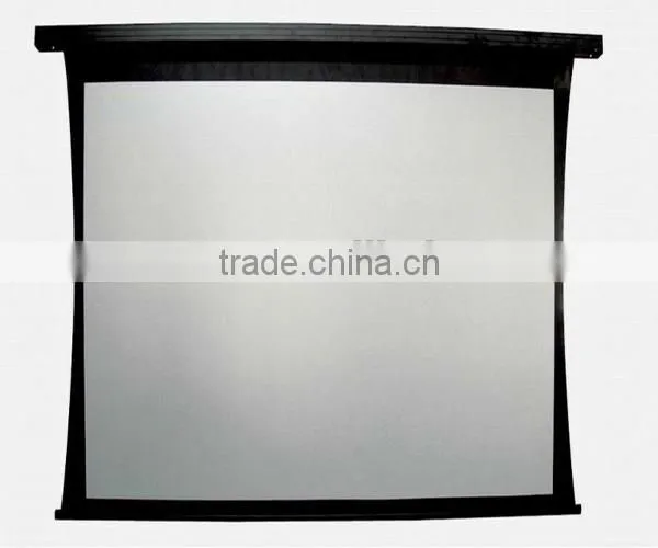 Electric tensioned screen 100" 16:9, tab-tensioned projection/projector screen