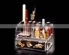 Table Top Cosmetic Makeup Organizer Clear Storage Box