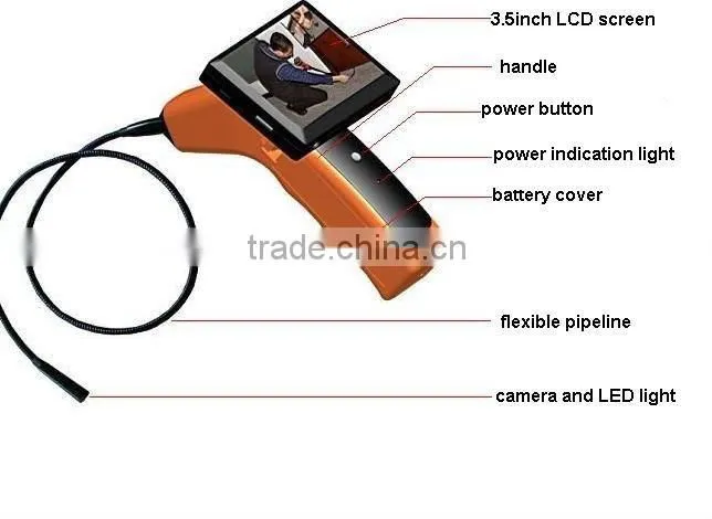 pipe inspection tool camera