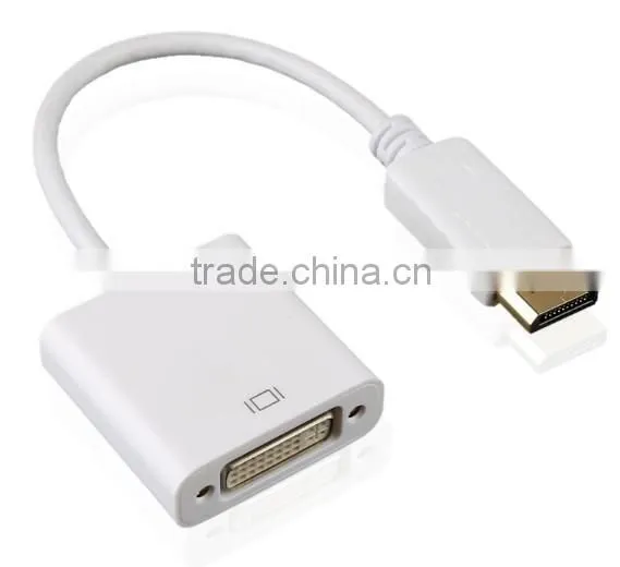 Displayport male to DVI Adapter