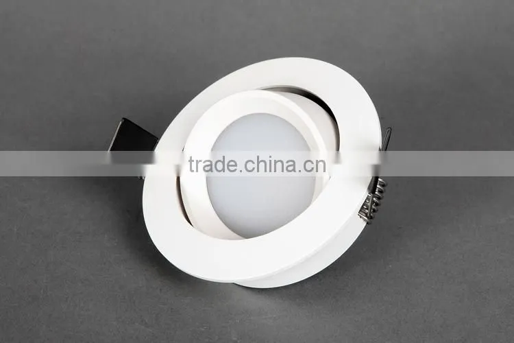 5w recessed led spot light with adjustable and non-adjustable for your option
