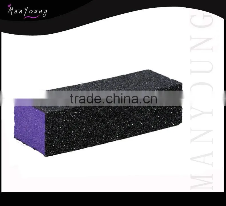 Wholesale cheap natural white nail buffer block