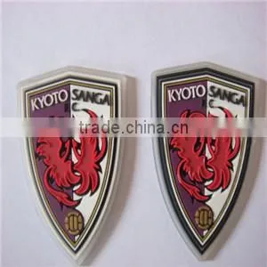 Customized promotion fashion cartoon silicone trademark/brand name