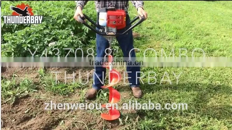 Thunderbay Y43Z08 43CC One Person Hole Digger Ground Hole Drilling Machine Earth Auger
