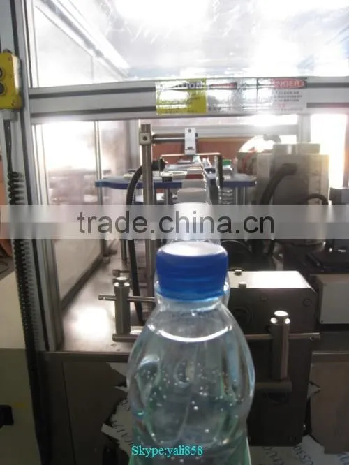 Automatic high quality capacity hot melt glue labeling machine for bottles cans jars
