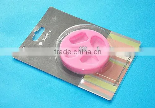 Silicone impression fondant mold gems, cake decorating mold,new arrivals!