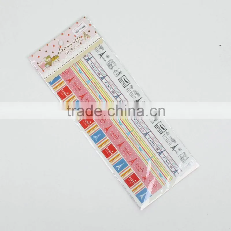 Custom cartoon figure bubbles Sticker book