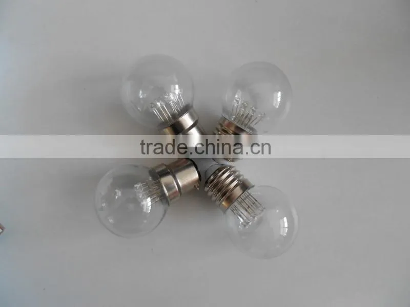 12V 24V 230V E27 B22 E14 G45 multi-colored bulb plastic house for indicator lamp
