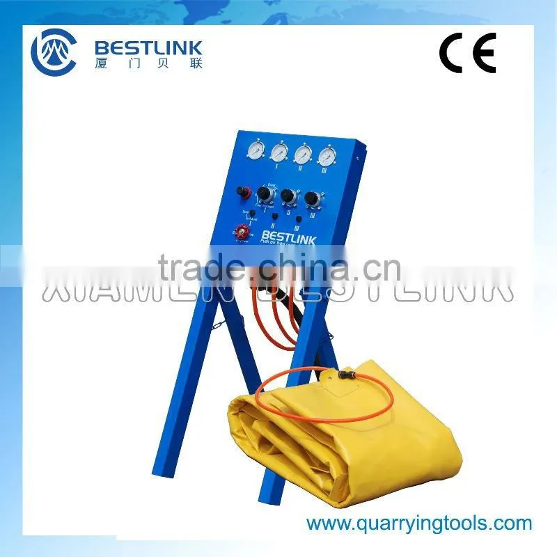 HOT!! Polymer air pushing bag for quarry marble