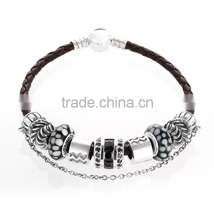 Fit European Style 925 Sterling Silver Picture Design Jewelry Chain