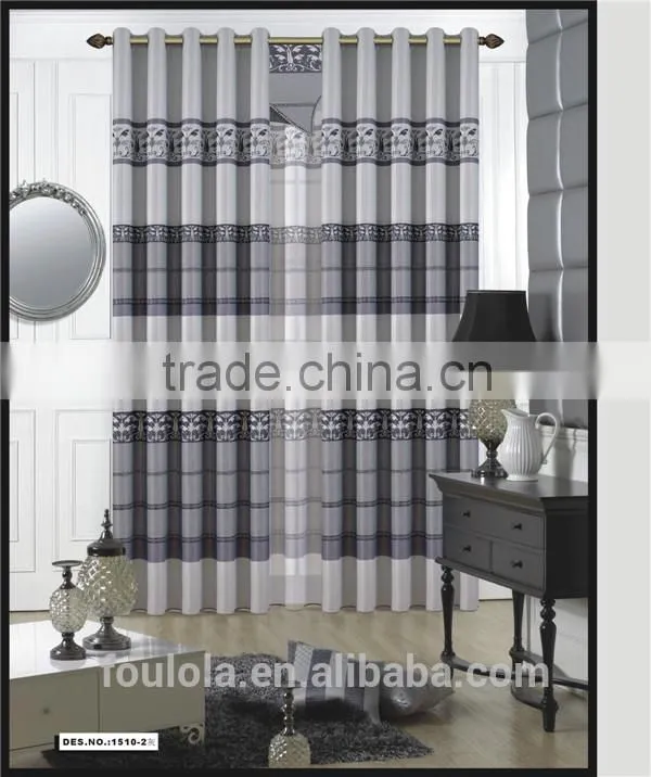 new curtains desgin printed fabric for curtain blackout fabric for curtain