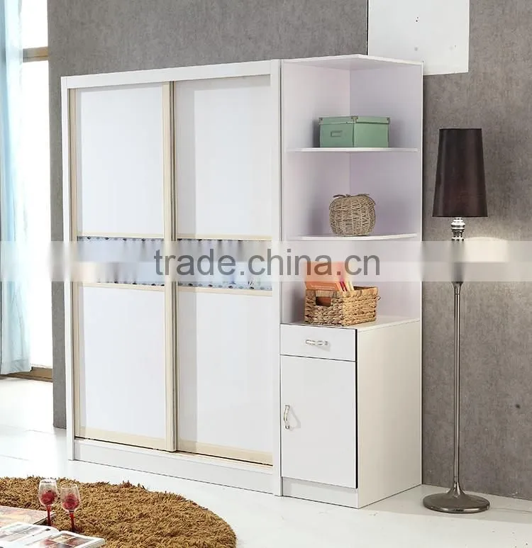 Simple design high gloss wooden furniture tv stand with drawers in living room