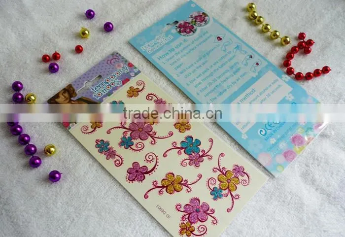 Bracelets Metallic Gold and Silver Temporary Tattoo Stickers