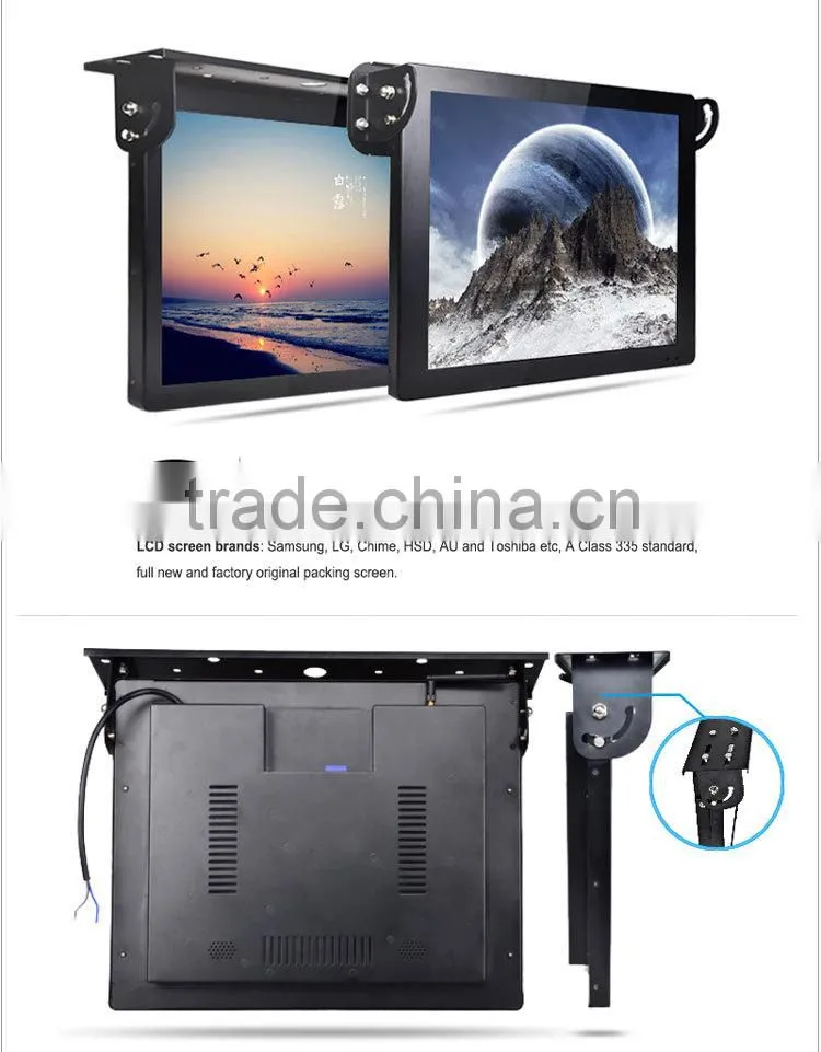 15.6" Bus Display Lcd Android Wifi Monitor Internet Monitor