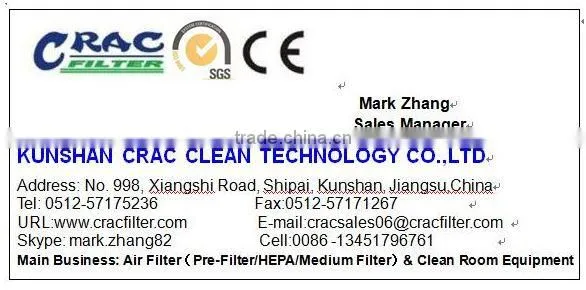Panel Pre-filter in Best FOB Price