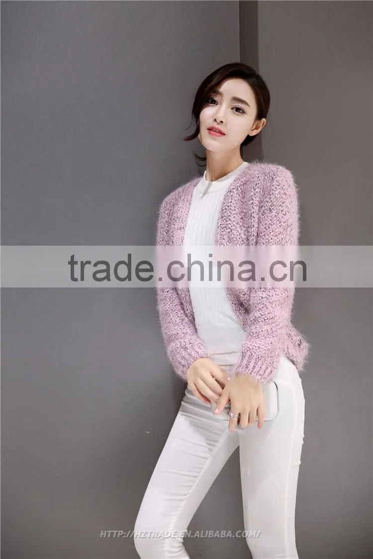 Colorful Slim Fit Handmade Knit Wool Sweater Designs