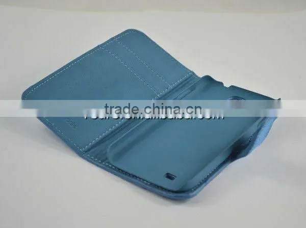New arrival fashionable horsehair mobile phone case cover for Samsung S4 i9500 with card slot OEM