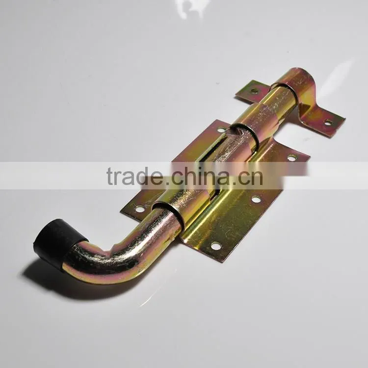 iron material zinc plated wooden sliding door latch types for garden fence