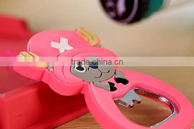 Promotional PVC Beer Bottle Keychain, Cheap Bulk Cola Bottle Opener