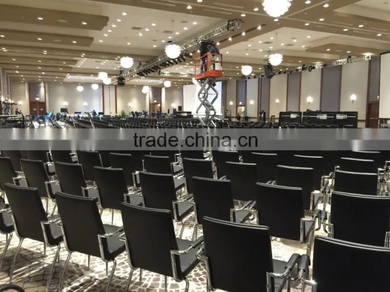 hot sale stackable leather hotel coffee chair AH-40A-1