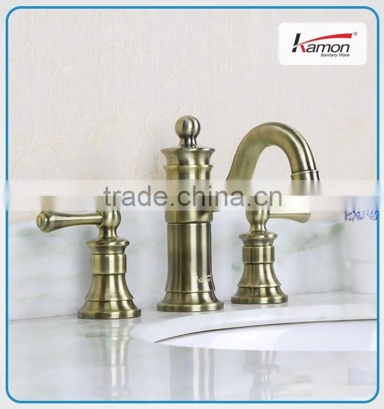 USA Wolverine Long Neck Brass Kitchen Faucet