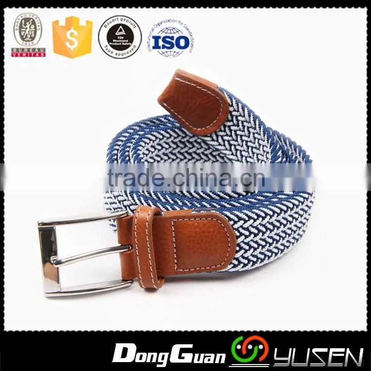 Trend 2015 Casual New Braided Belt Guangzhou Belt Factory