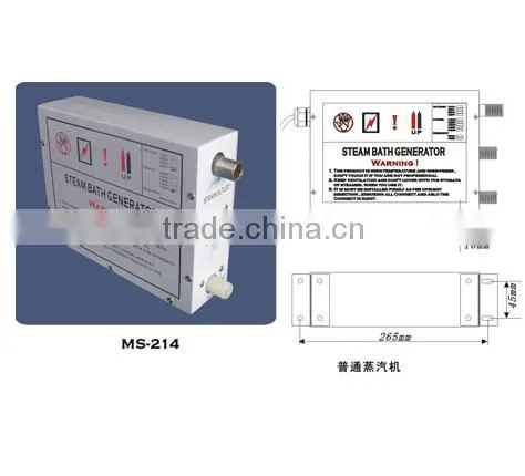 6KW Steam engine generator for steam shower room