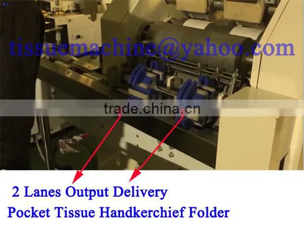 No Need Worker A to Z Pocket Tissue Fully Automatic Handkerchief Machine Production Line