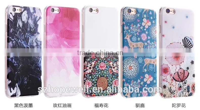 promotion gift mobile phone accessories 3D crystal cell phone cases for iphone 6S