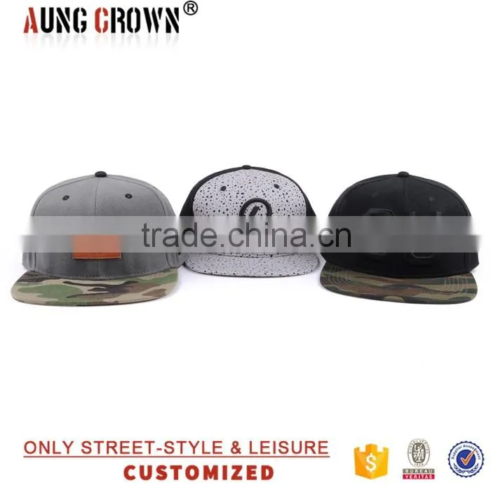 custom samll order flat brim hat