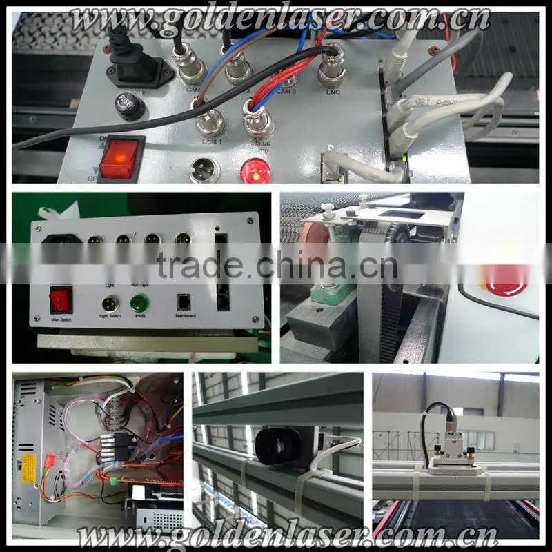 Printed Fabric Laser Cutting Machine with Vision System