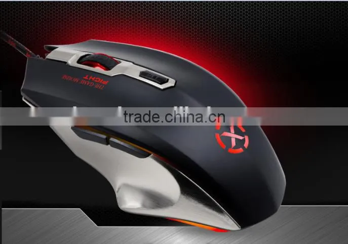 brand glowing drivers usb 6d optical gaming mouse