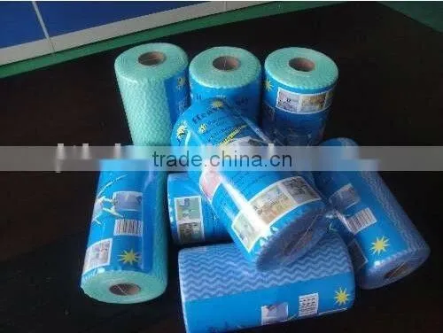 Oil absorbent car wash Cross lapping Single Pack Wet Wipes Cleaning Wipes Nonwoven Fabric