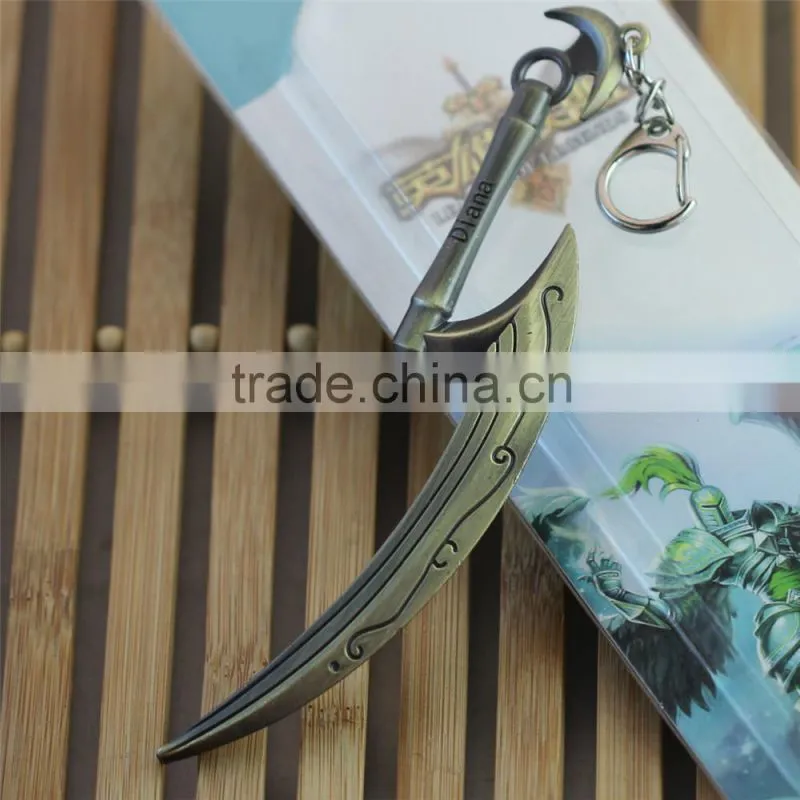 LOL PC online game League of Legends keychain alloy keychain LOL