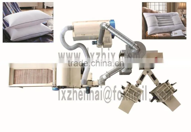 ZXJ-380 Automatic Pillow filling stuffer machine with CE Certificate Approved