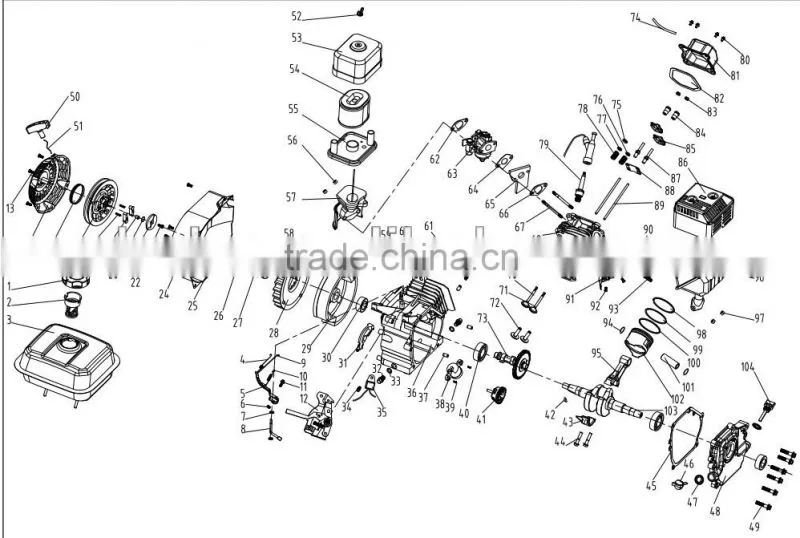 Top quality best muffler cover used for water pump