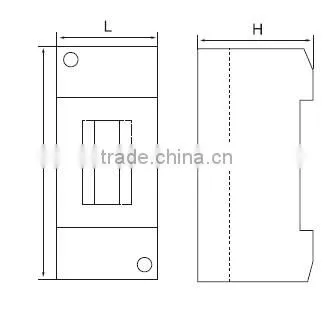 HAG I 1,2,4 Ways Electrical Plastic Distribution Enclosure