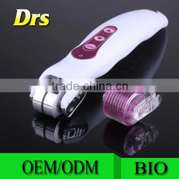 Viyate multifunctional derma roller DRS 540 with biophoton and Galvanic therapy for hair loss treatment, scar removal, skin care