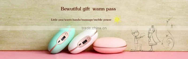 Hot selling mini power bank vibrating and massage machine hand warmers with home use
