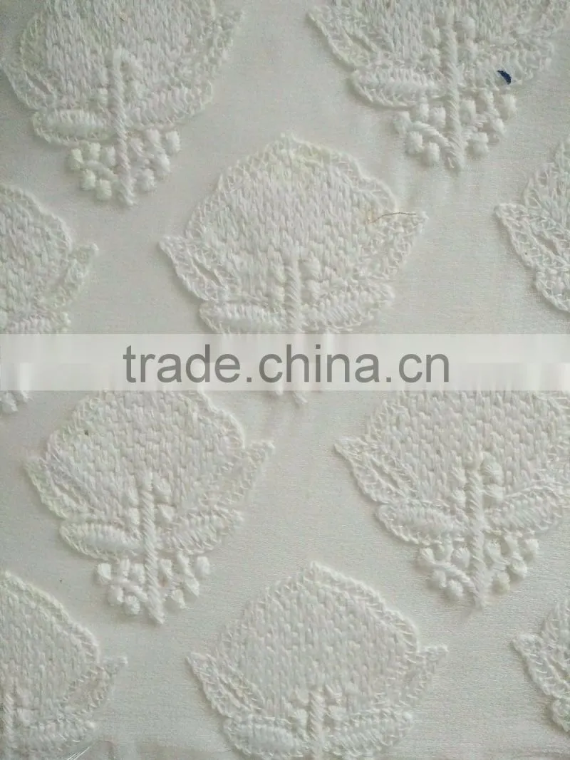 motif design of Garment Embroidery Fabric