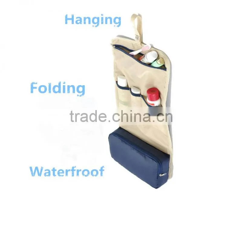 Newest High quality polyester men wash bag fashion men travel cosmetic bag
