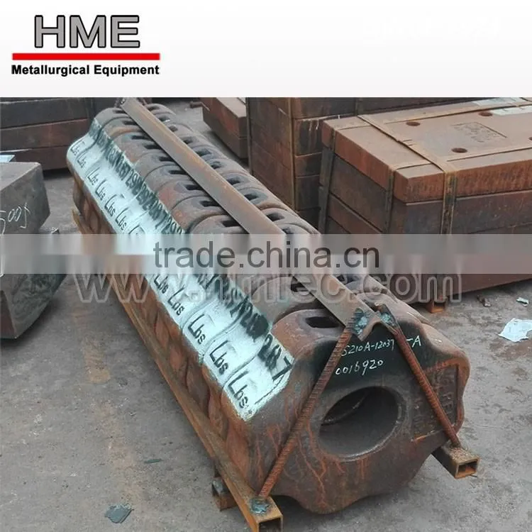Recycling metal shredder wear parts