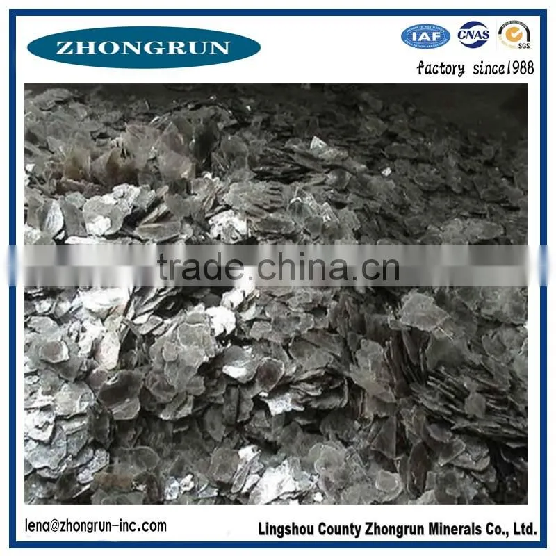 factory bulk price silver raw mica powder mica flake for different use
