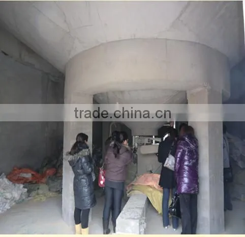 300ton pellets silo for PVC storage