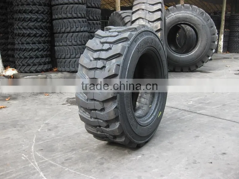 Excellent quality skid steer loader otr tires 15-19.5 G2/L2 pattern