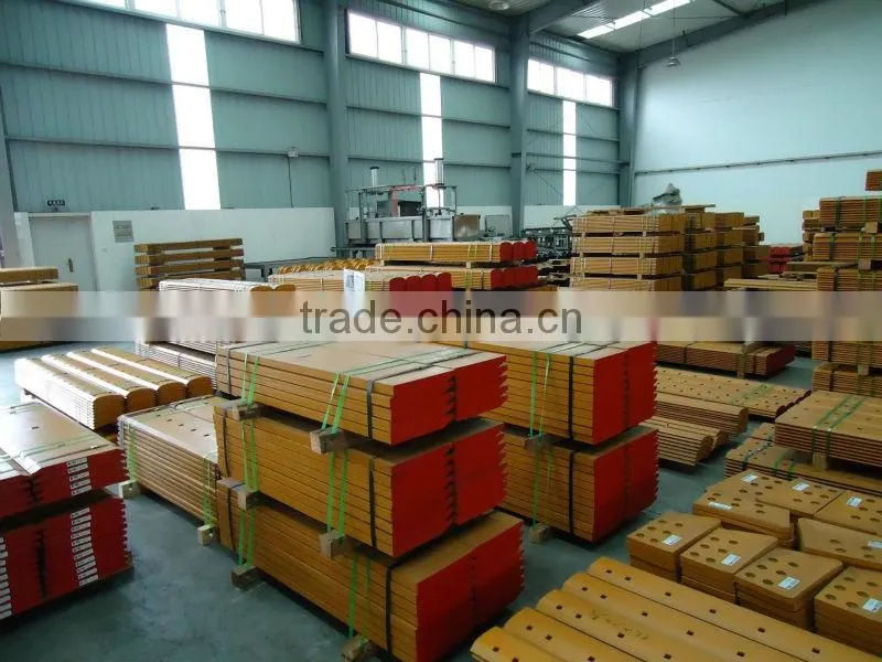 loader parts end bits cutting edge / excavator spare parts plow bolt with nut