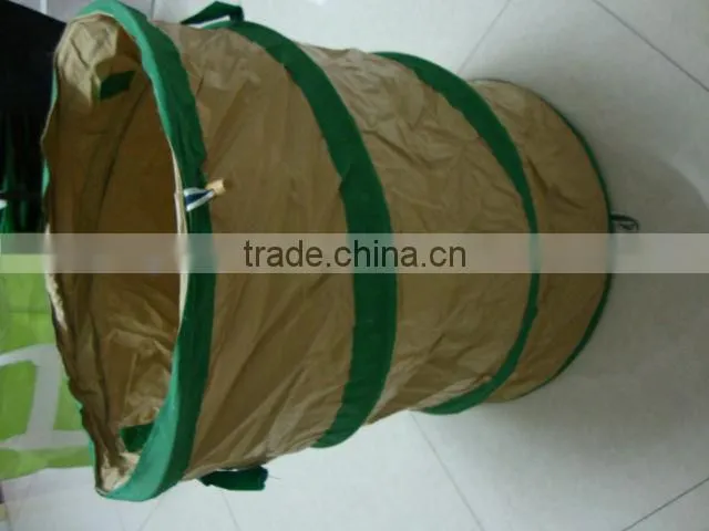 pop up sack for garden bags standable collapsible garden leef bags