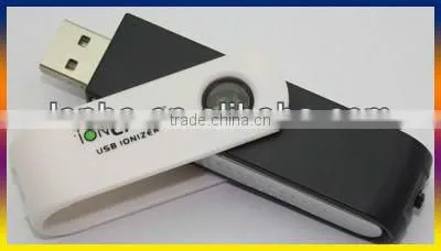 New Rotatable USB Ionic Ionizer Fresh Air Purifier PC Laptop